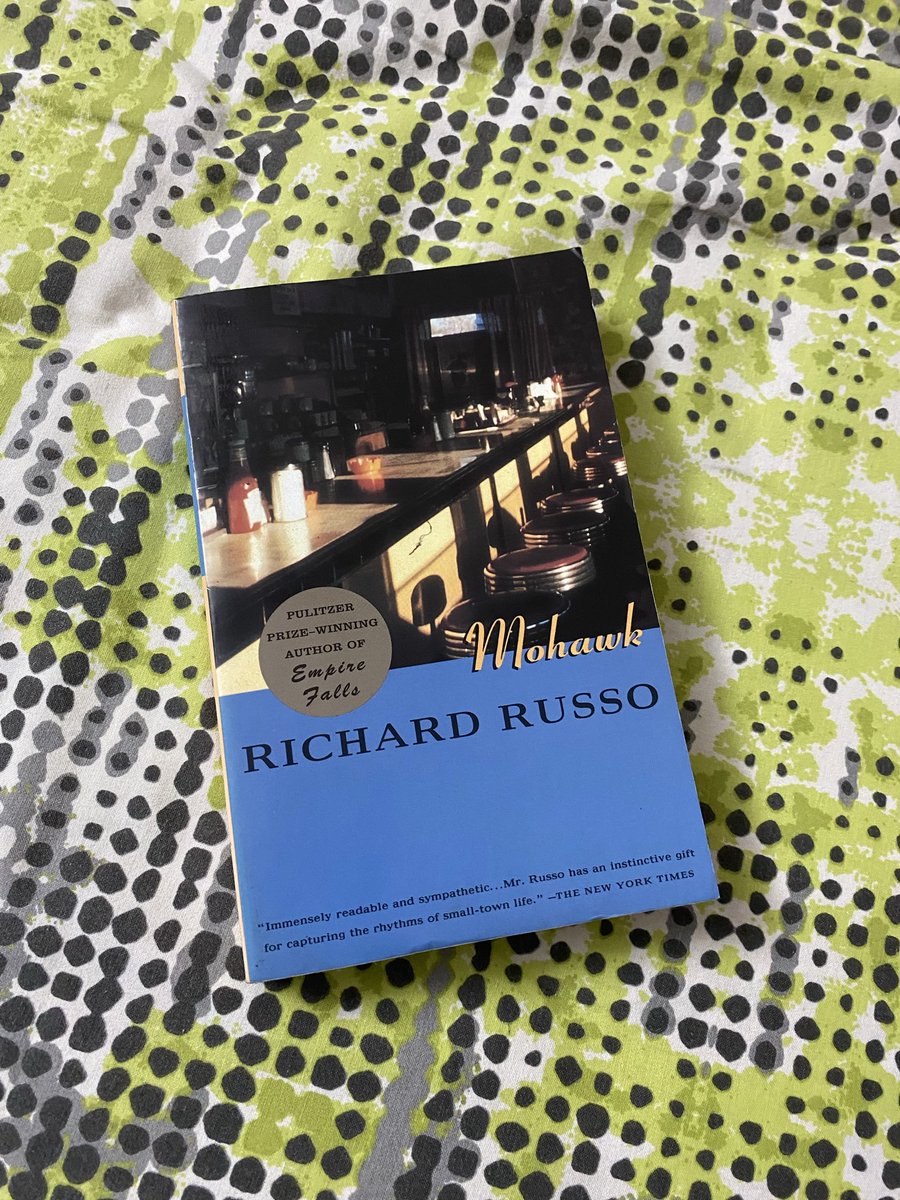 SharmilaPrabhu's tweet image. Hopping on to #Mohawk #RichardRusso another first novel #BookLove 💖✨