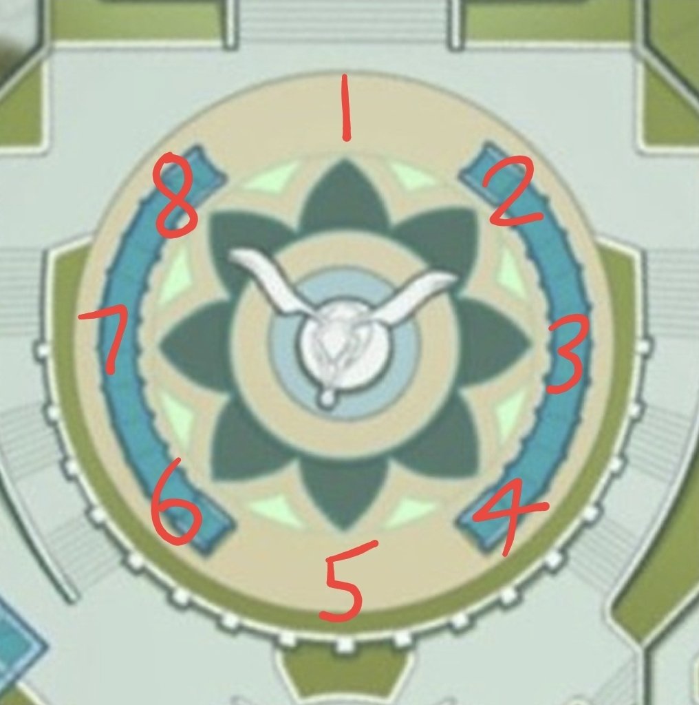 flanring0's tweet image. Could it be a &quot;key&quot; of some sort? [Khaenri&apos;ah] The Anemo Wind Symbol looks similar to the statue— which is also present in the Lunar Arcanum V card where a &quot;key&quot; is mentioned. A connection between Celestia, Khaenri&apos;ah and Venti is established...
