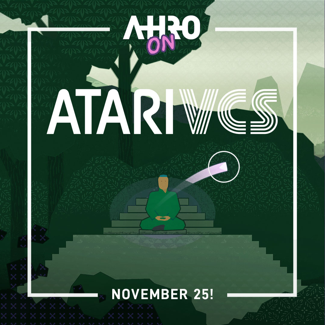 Ahro is out tomorrow Nov. 25 on Atari VCS! 
#AtariVCS
