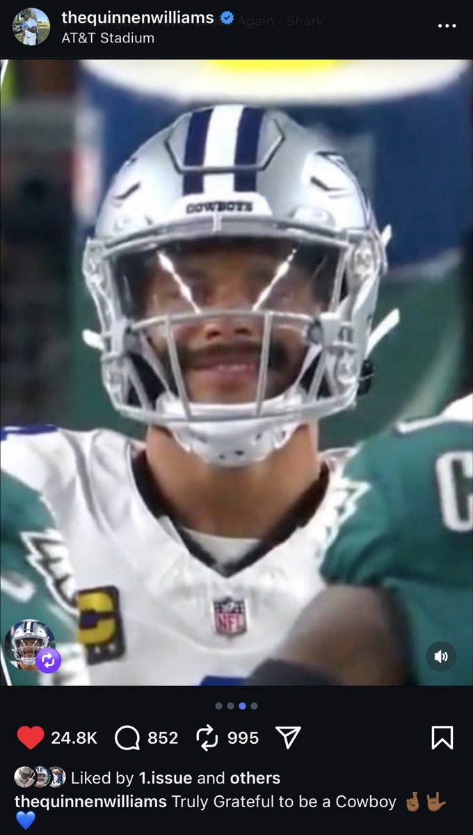 Did not think I could love Quinnen Williams more, then he goes and posts this 😂