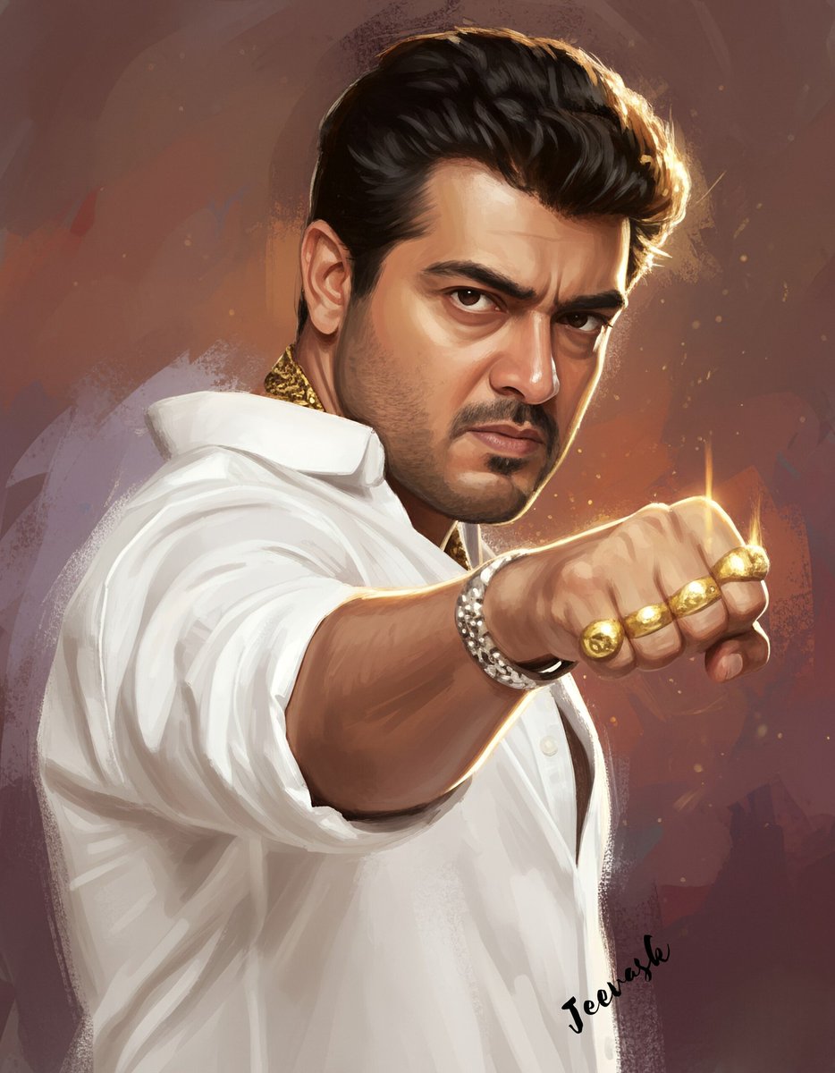 jeevaskj's tweet image. #AttagasamReRelease Thala Ajith Kumar Painting 2025
#Attagasam #thalaajith #AK #Thala 
@Thalafansml @ThalaAjith_FC @ThalaAjith_Page @ThalaFC_UDT