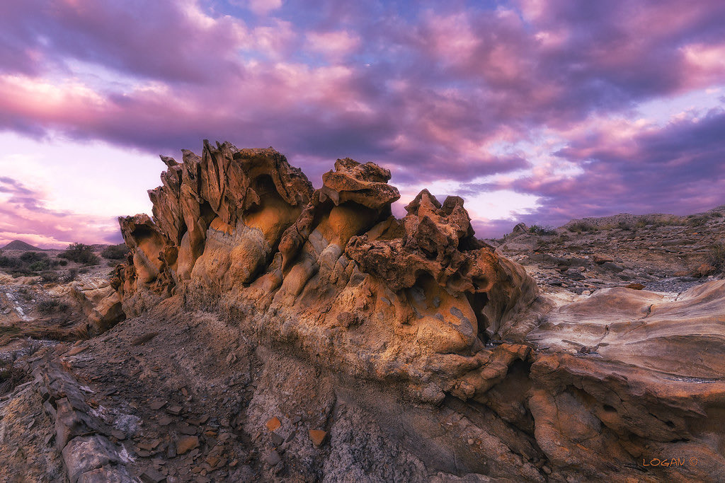 Desierto de Tabernas. #Almería.
(Fotografía de darklogan1 en Flickr)