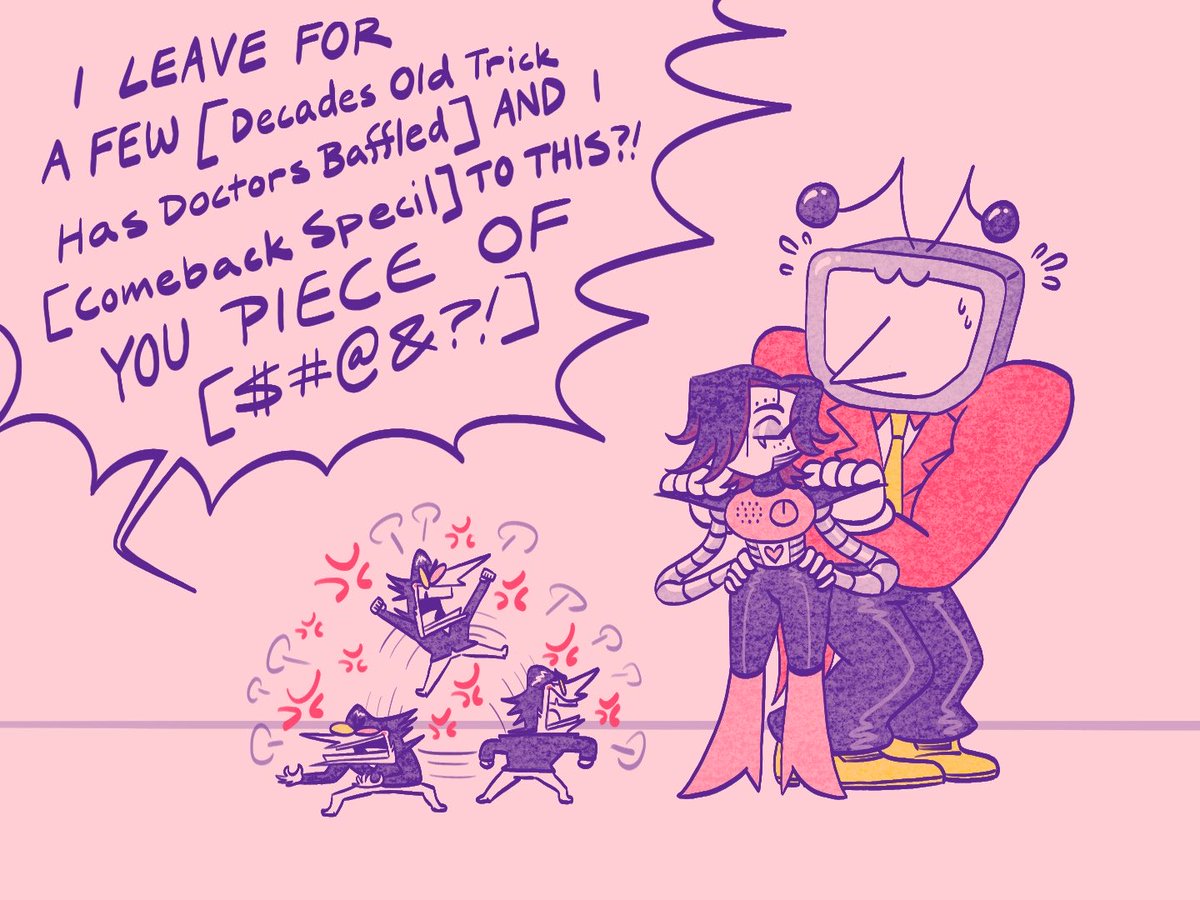 taretari's tweet photo. Behold - my Spamettatenna manifesto ✨🤲✨

Enjoy this epilogue to my #mettatenna comic (1/4) 📧📺👻 #deltarune https://t.co/MNsXcVR29c