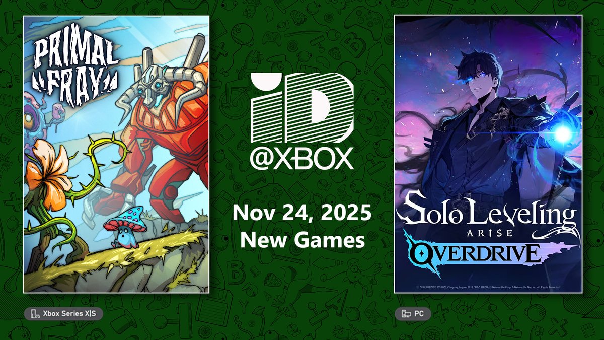 It's the start of a new week and we've got 2 new indies launching through ID@Xbox! 💚 

If you'd like to check out these games more, find the links in the comments below.