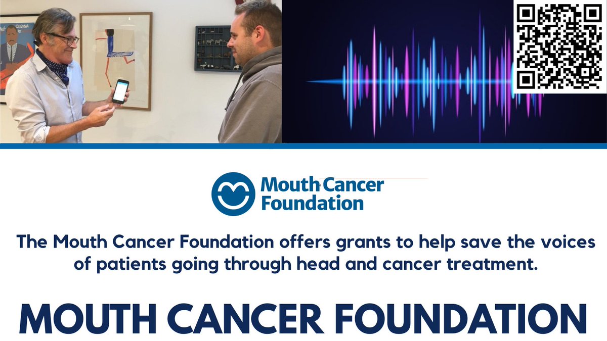 Our Saving Voices initiative could help you or someone you know.  We give grants to bank, rebuild and repair the voices of head and neck cancer patients in the UK who are at risk of losing their voice through treatment or surgery.  See how easy it is to bank a voice –