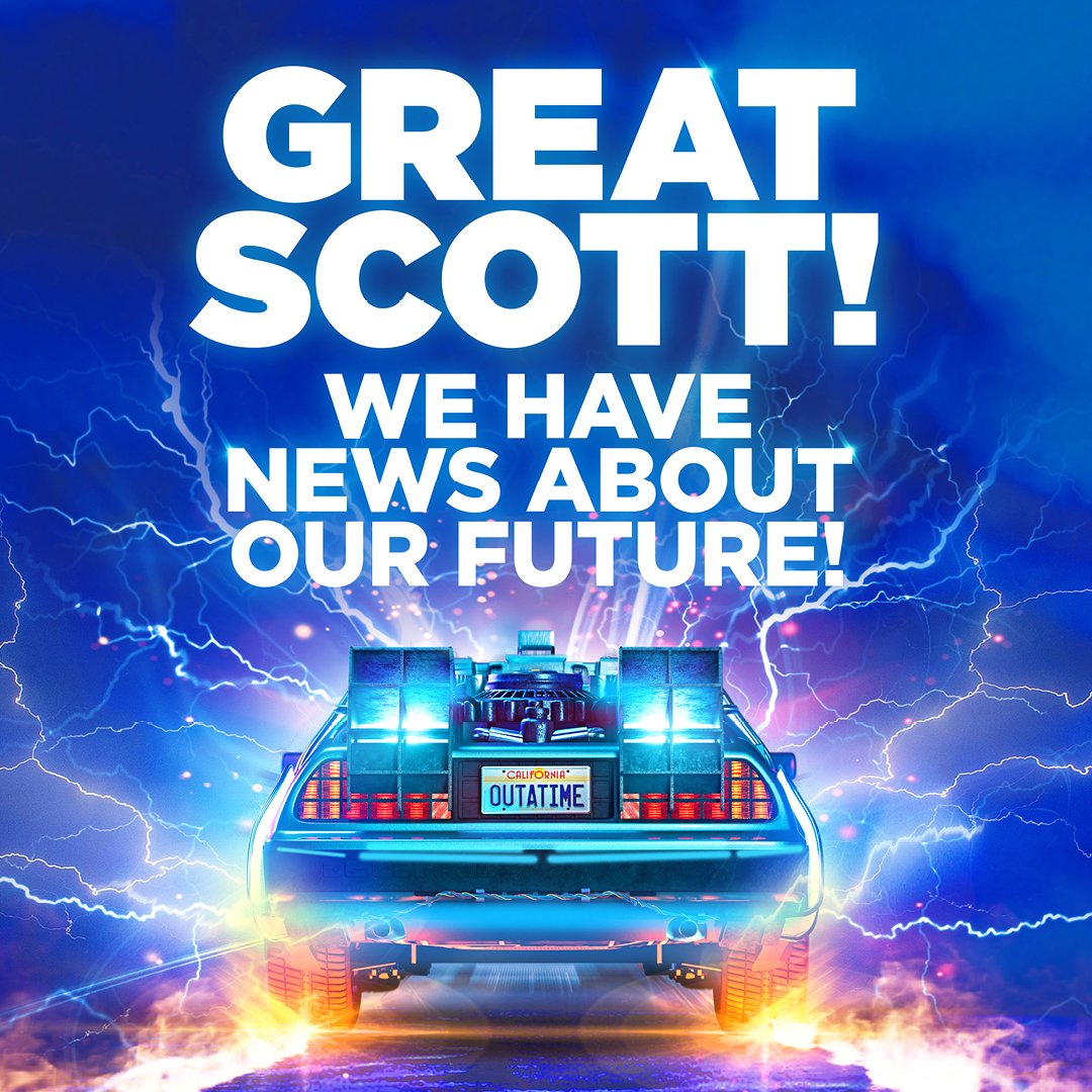 In some heavy news tonight, <a href="/BTTFmusical/">Back to the Future</a> will be speeding off from the Adelphi Theatre after 5 years.
It plays its final West End performance on 12th April 2026 ahead of a tour from October. They might need roads for that one!
Tickets from allthatdazzles.londontheatredirect.com/musical/back-t… #ad