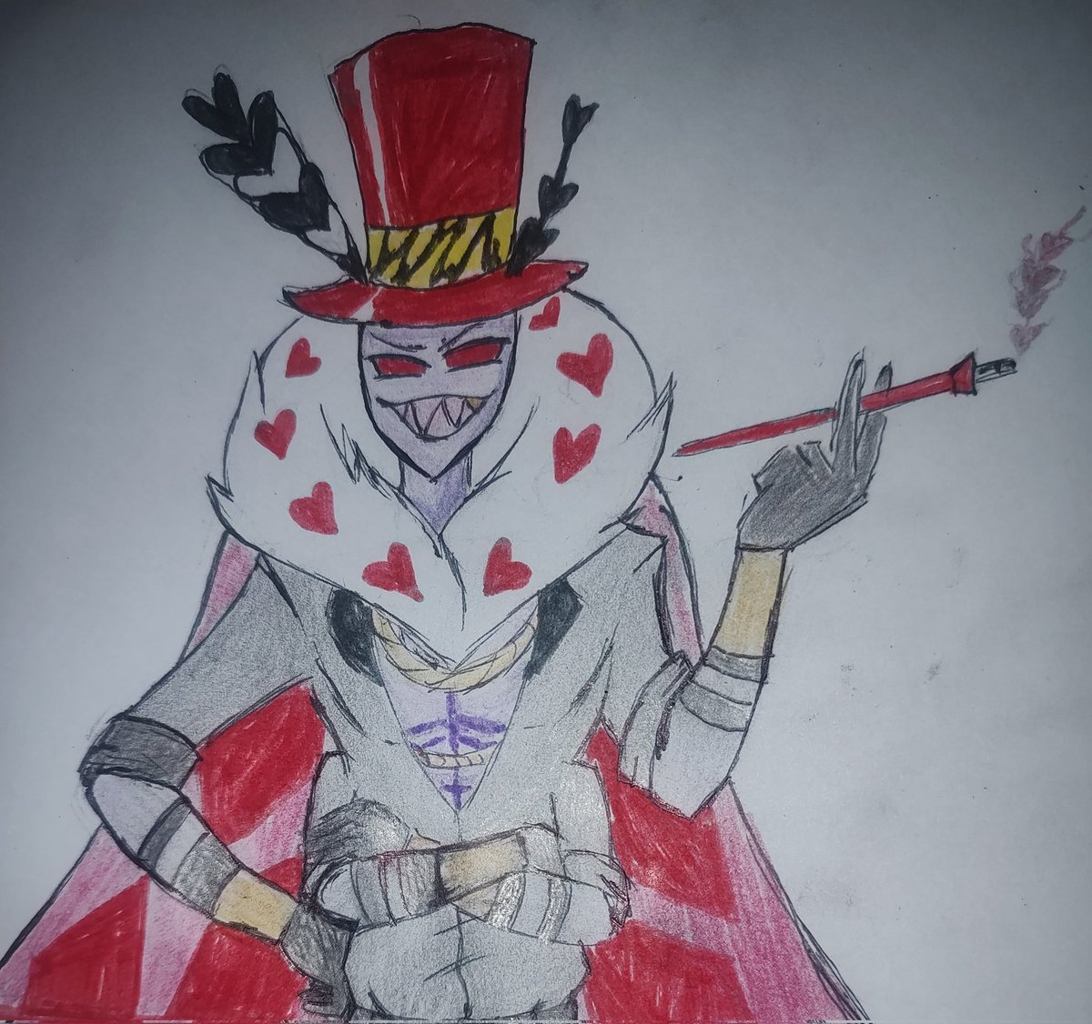 Que mas da dibuje a Valentino sin lentes