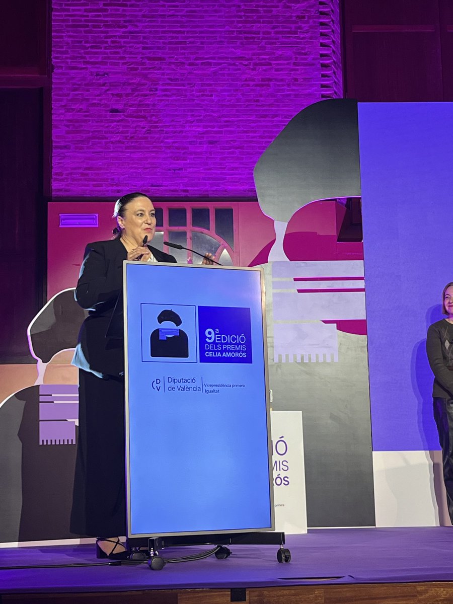 emujeres's tweet photo. 25N Premios Celia Amorós Ayuntamiento de Massanassa por su compromiso contra la violencia de género y políticas de igualdad y por el abolicionismo de la prostitución. Silvia Escriba. https://t.co/UedAz153It