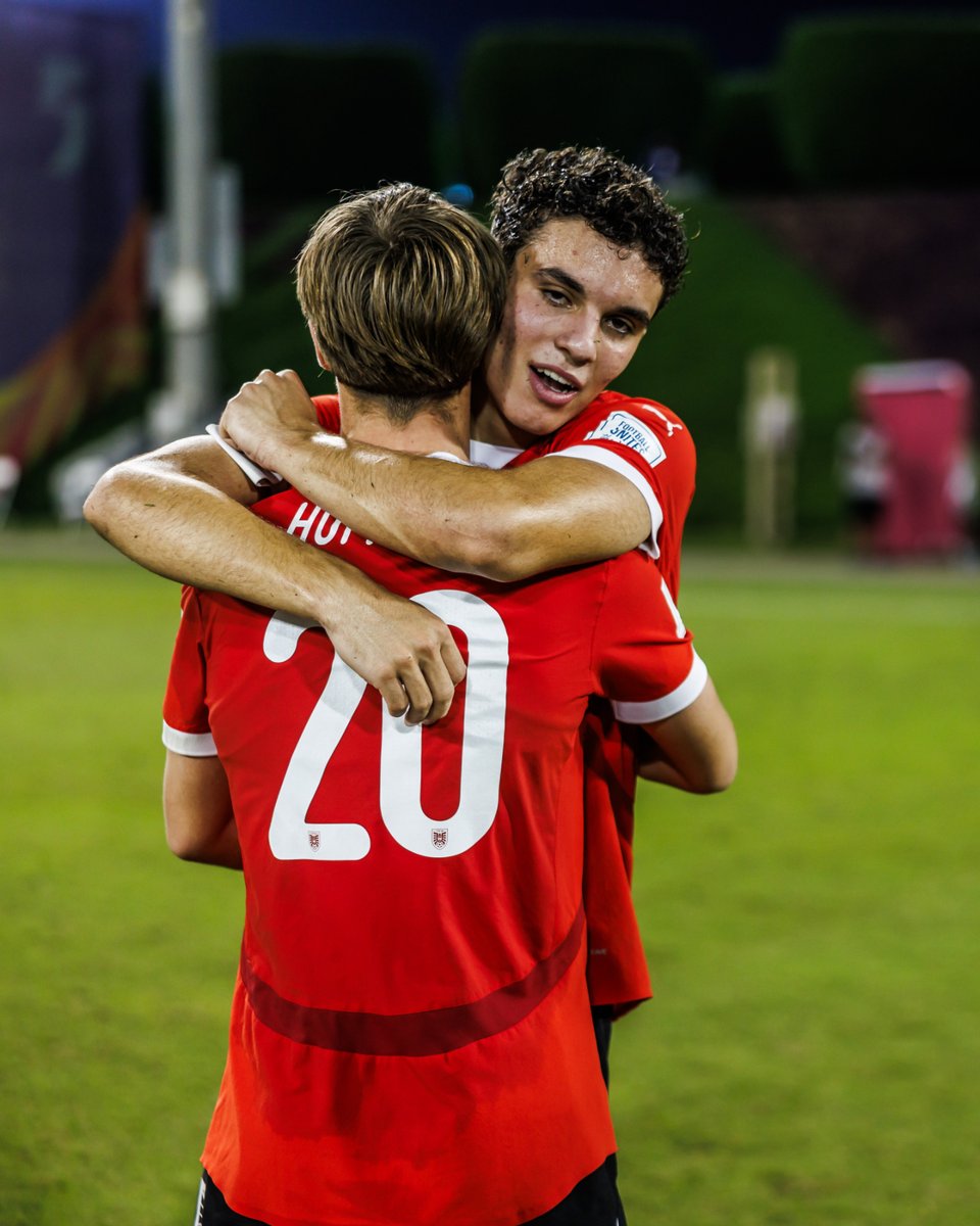 🏆ℹ️ Im WM-Finale trifft das U17-Nationalteam auf Portugal, das im Elfmeterschießen gegen Brasilien gewann.

🏟️ Das Endspiel ist das einzige der Endrunde, das nicht in der Aspire Academy sondern im Khalifa International Stadium ausgetragen wird. #U17WC #GemeinsamÖSTERREICH