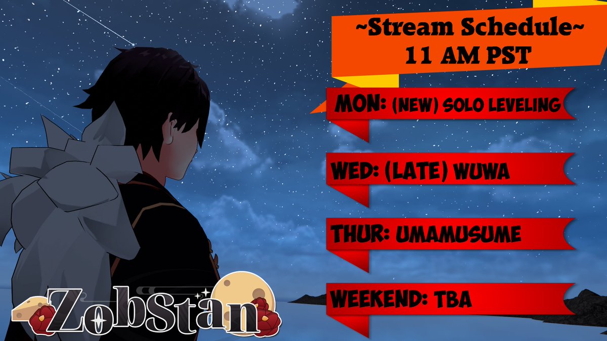 I HAVE SO MUCH MORE FREE TIME THIS WEEK!

We're checking out the solo leveling game firstly that came out, alongside gacha games altogether.

And possibly more this weekend that I can't fit all in one schedule post there! 😌