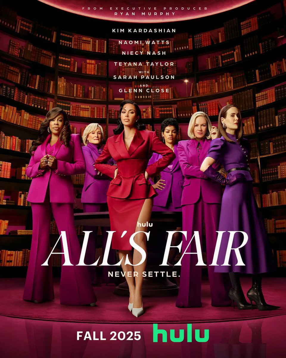 FilmUpdates's tweet image. Ryan Murphy’s ‘ALL’S FAIR’ has been renewed for Season 2 at Hulu.