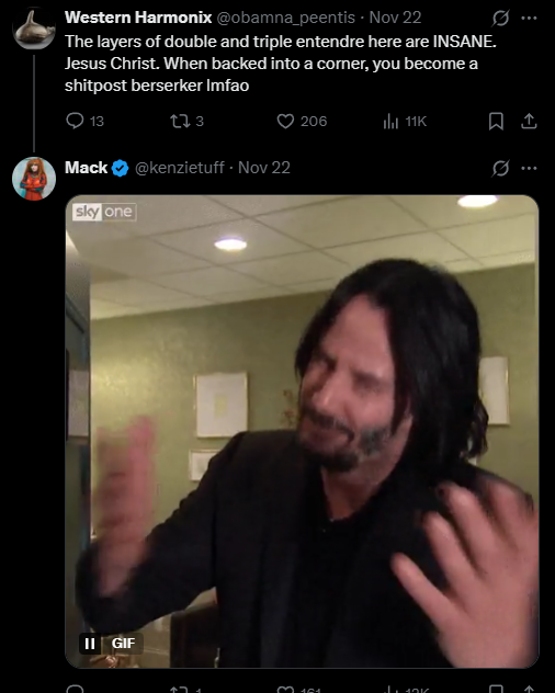 SUPERBLOWFLY's tweet image. these people think referencing moonman is a masterful play lol