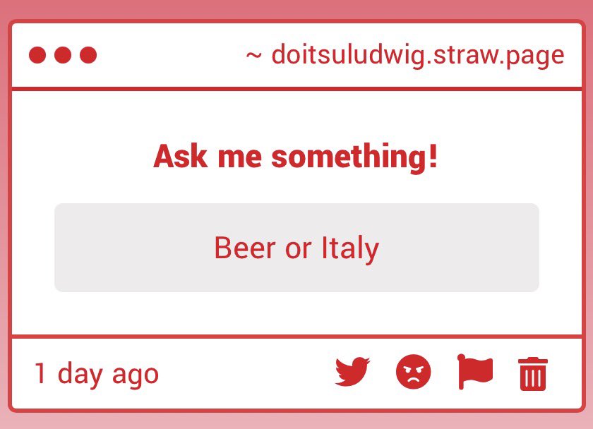 doitsuludwiq's tweet image. As much as I love Bier, I quite value my friend Feliciano. I will have to choose him.