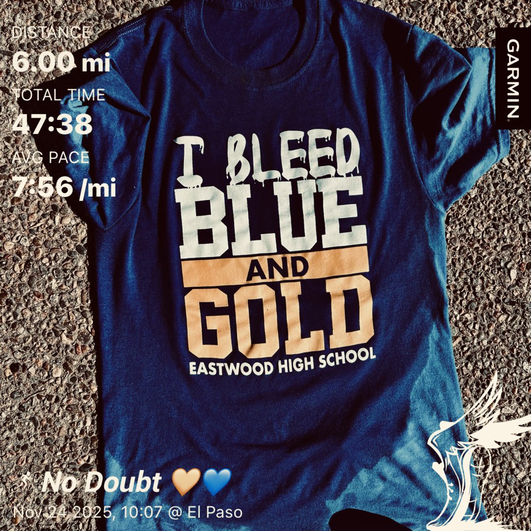 RobRobledoEHS's tweet image. 328/365

No Doubt Today, Never 🫡💛💙🏃🏽💧