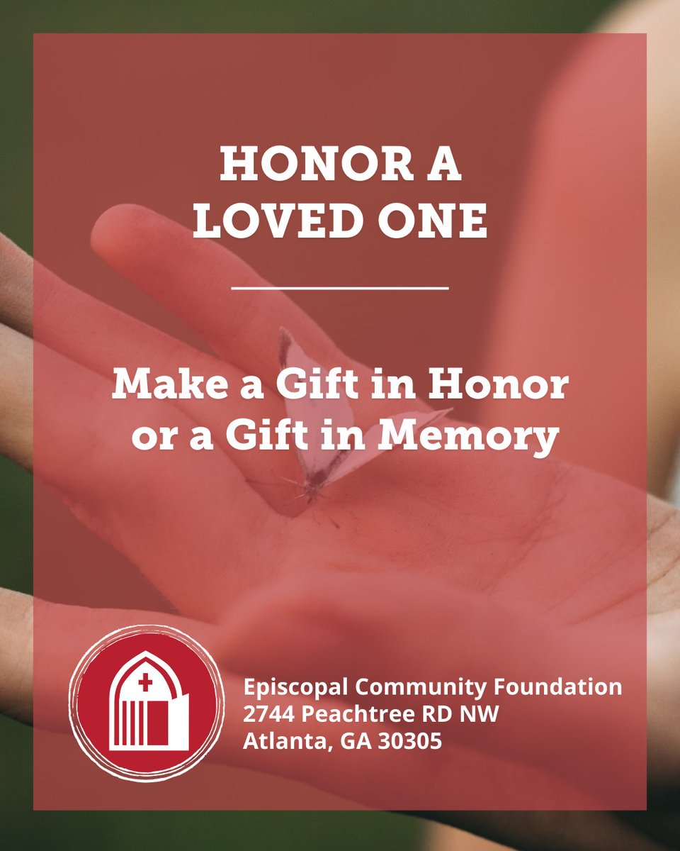 ECFimpact's tweet image. This Thanksgiving, consider making a donation to ECF in memory of someone who has died, to recognize someone special, or in thanksgiving for a milestone or occasion. Make a Gift in Honor or Memory at ECFimpact.org/donate #ECFimpact