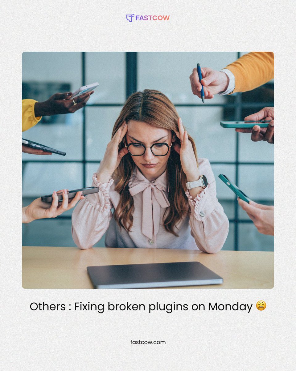 fastcowhosting's tweet photo. Two types of people head into a new week: 😰 vs. 😎

While one is scrambling to fix broken plugins on Monday morning, the other is well-rested because their website was already handled.

The difference? https://t.co/oRVCesfWZB

We perform all your WordPress updates, security checks, and optimizations for you over the weekend. So you can enjoy your Sunday and start your week with peace of mind, not panic.

Say goodbye to the "white screen of death" and hello to a website that works for you. ✨

Ready for worry-free weeks? Tap the link in our bio to discover our managed WordPress hosting plans!

#WordPressMaintenance #WebsiteCare #SmallBusinessOwner #EntrepreneurLife #NoMoreStress #ManagedWordPress #WordPressHosting #FastCow #BusinessTips