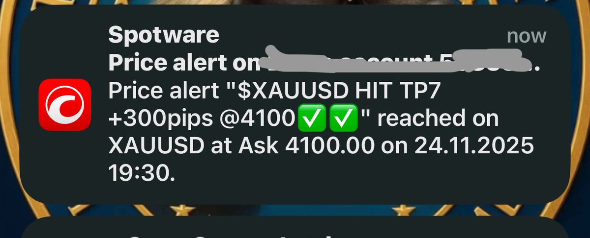 NEXTTPPRO's tweet image. #VIP $60 SIGNAL UPDATE:
#XAUUSD #E4 @4070 HIT:
TP6 +300✅🤑 @4100

Secure or Exit if had enough.
———-
Join now on WhatsApp: chat.whatsapp.com/DxWx8rt3TIDGub…
------&apos;&apos;----&apos;&apos;----