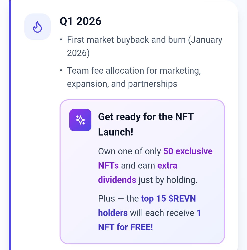 Revn - Crypto Dividends tweet media