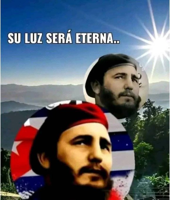 Cuba está hecha de Fidel y de fidelidad, y en ella late el corazón de nuestro #FidelPorSiempre.
#RevoluciónEsConstruir
#ConstruyendoElFuturo