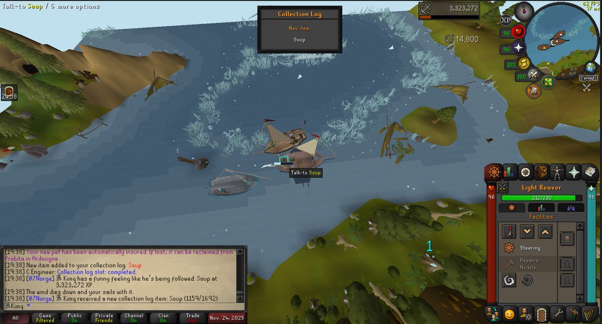 Soup at 85 Sailing - #pet17