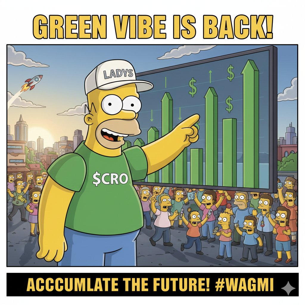CryptoMeme_Army's tweet image. The VIBE is shifting! 🚀
I see green on the charts! The market is giving us signals for recovery. Don&apos;t sleep on this momentum. Time to ACCUMULATE the future! WAGMI!
​#CryptoRecovery #GreenVIBE #CROArmy #HODL