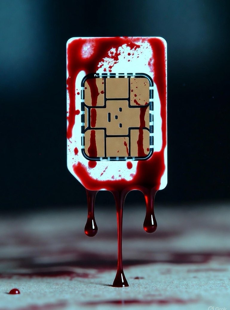 MaymoonMast's tweet image. با همین سیم‌کارت جنایت‌های رژیم ر سفیدشویی کردید.