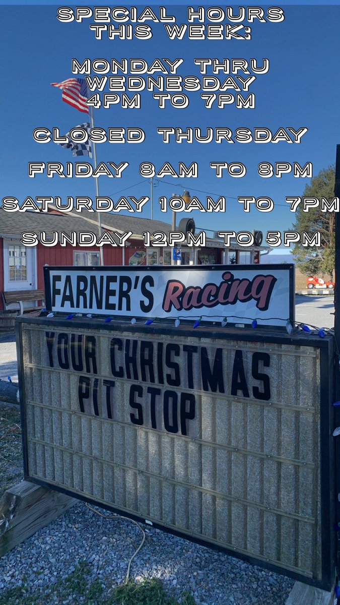 Farner's Racing Collectables tweet media