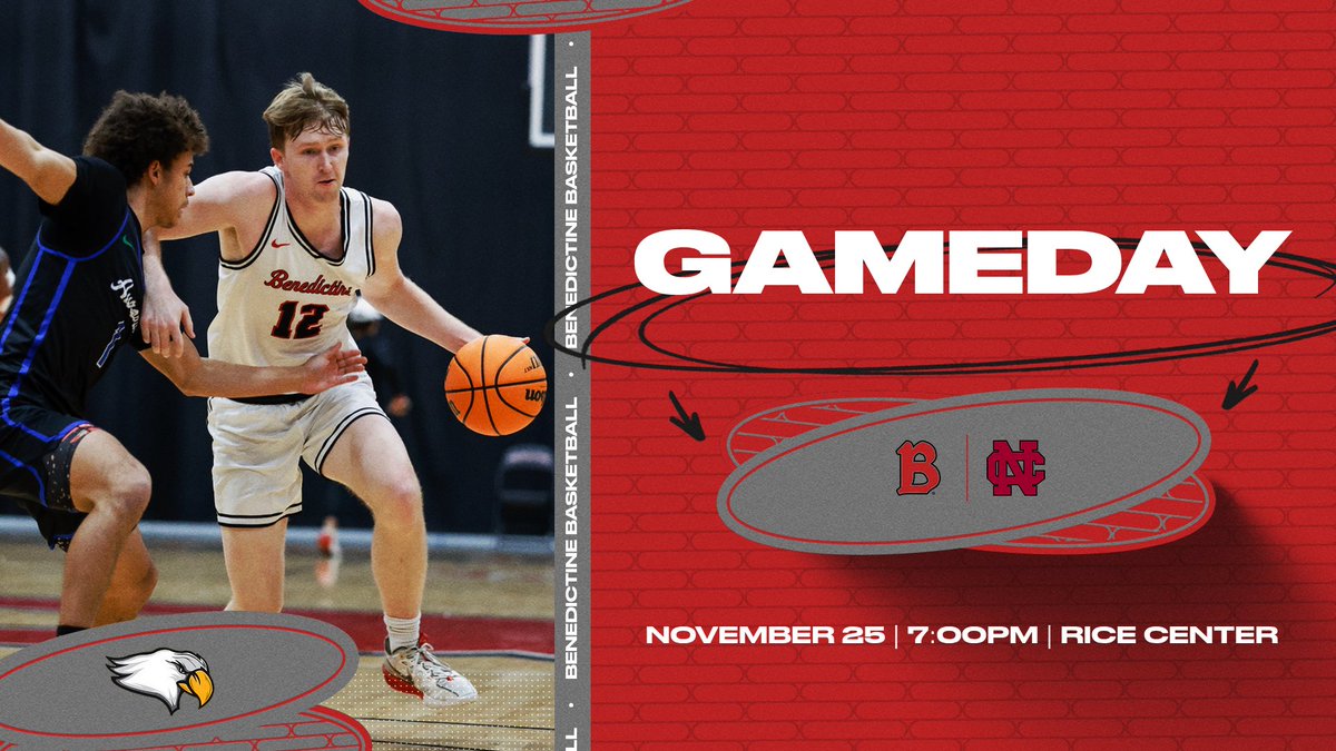 MBB GAMEDAY‼️

🆚North Central College
🕖7PM
📍Rice Center

<a href="/BenUMensBBall/">BenU Men’s Basketball</a> 

WATCH: benueagles.com/sports/2019/8/…