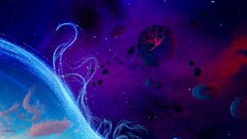 I love the Ice Moon, like I find it insanely (and unnaturally) endearing. It's just there, doin it's own thing, sometimes movin the story forward. Always cold, and damaged; but still holding it's lil' rocky booty on. (and when I saw it in the Big Bang Unwarped I was SO HAPPY.)