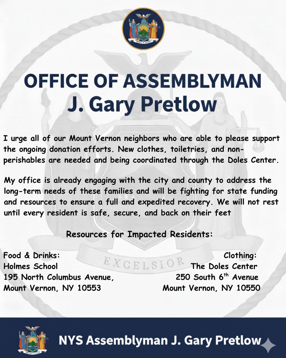 I stand with the families and residents impacted by the recent fire in our community. Any support you are able to offer during this difficult time would make a meaningful difference for those affected. Thank you for your compassion and generosity.