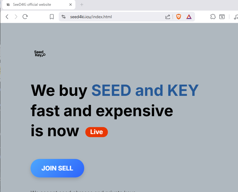 TomCrown's tweet image. WEIRDEST NEW SCAM SEED4KI 
WHAT IS THIS LOW ENERGY SHIT