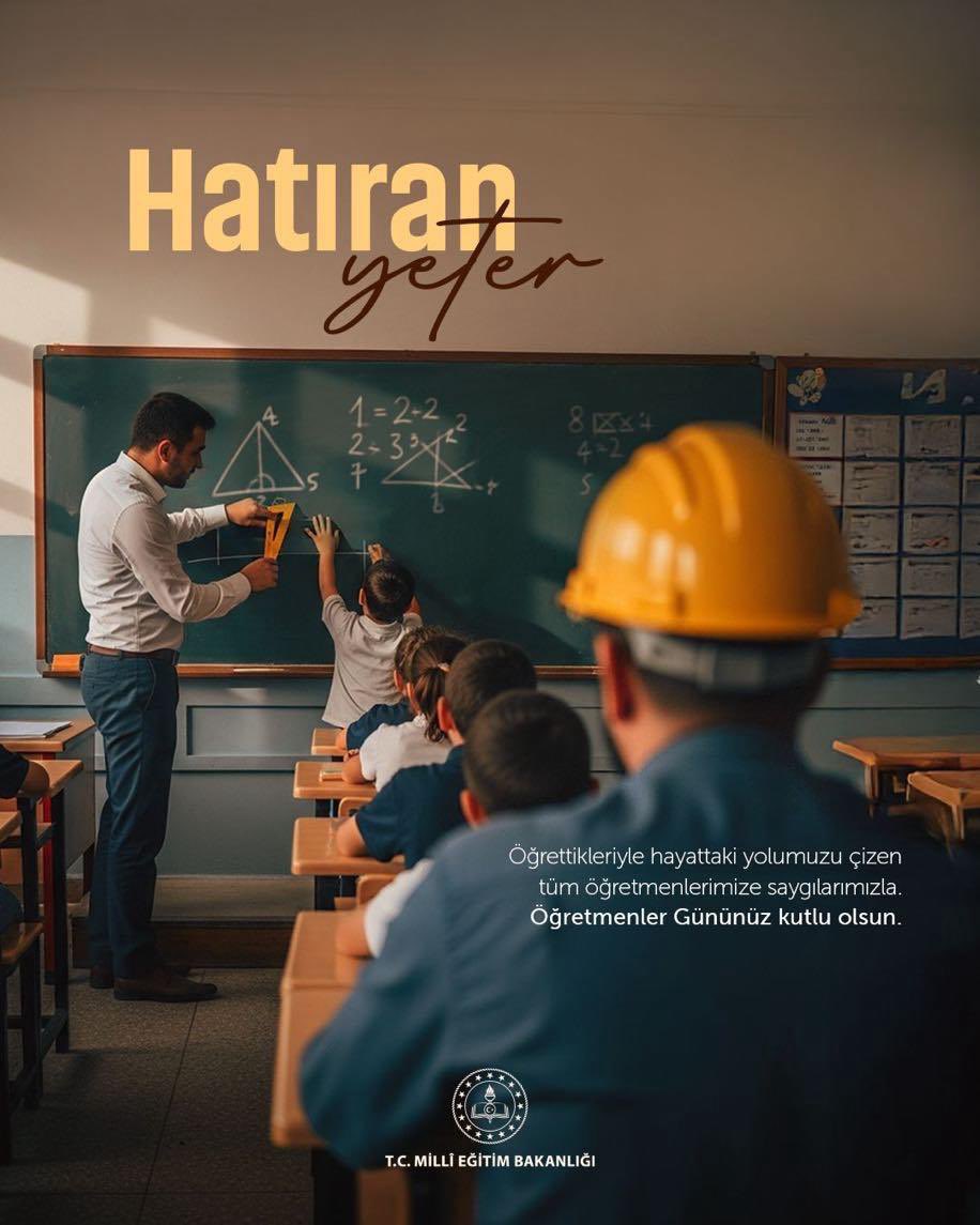 HoustonEgitim's tweet image. Bir çocuğun hafızasında bıraktığınız dokunuş, bir öğrencinin kalbine verdiğiniz cesaret, bir gencin yoluna kattığınız ışık…  

Emekleriniz Türkiye&apos;nin geleceğini büyütüyor. 

#HatıranYeter