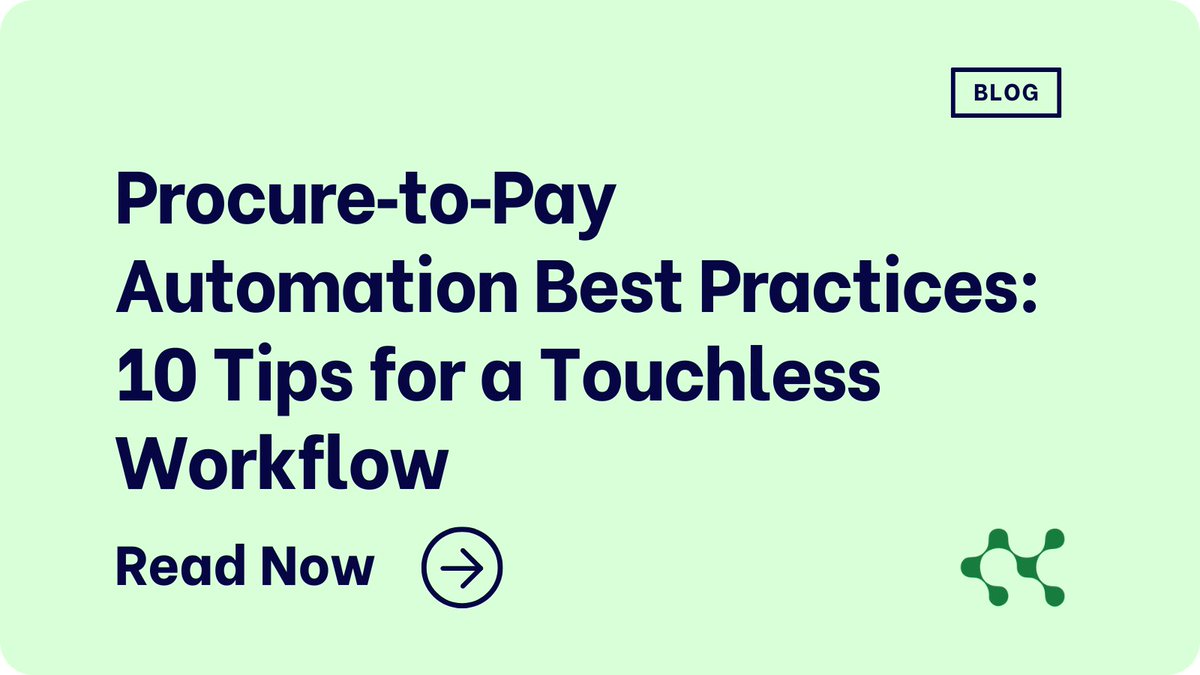 CereTax_Inc's tweet image. Procurement and AP are no longer back office- they’re central to spend control and efficiency.

We broke down 10 smart ways to modernize your P2P process and cut friction across approvals, payments, and reporting.

Get the guide: hubs.ly/Q03VH4hq0

#P2P #APAutomation