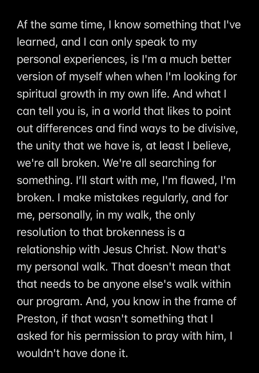 M_Shelton33's tweet photo. Braun has been increasingly open about his faith and QB Preston Stone said a halftime prayer was key motivation vs. Minnesota.

Northwestern is a non-denominational university that pulls in players and fans from all walks of life. I asked Braun about his faith in that context https://t.co/xwxdvTd44Z