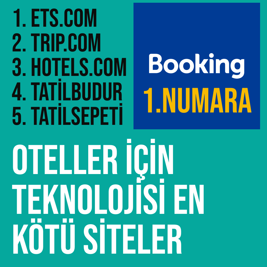 En büyük rakiplerinden zerre kadar ders almayan ara yüzü bu kadar eski ve kullanışsız olup extranet tarafında otelleri delirten bu siteler daha ne kadar dayanabilir acaba ? <a href="/TurizmEkonomi/">Turizm Ekonomi</a> <a href="/bookingcom/">Booking.com</a> <a href="/alphanmanas/">Alphan Manas</a>