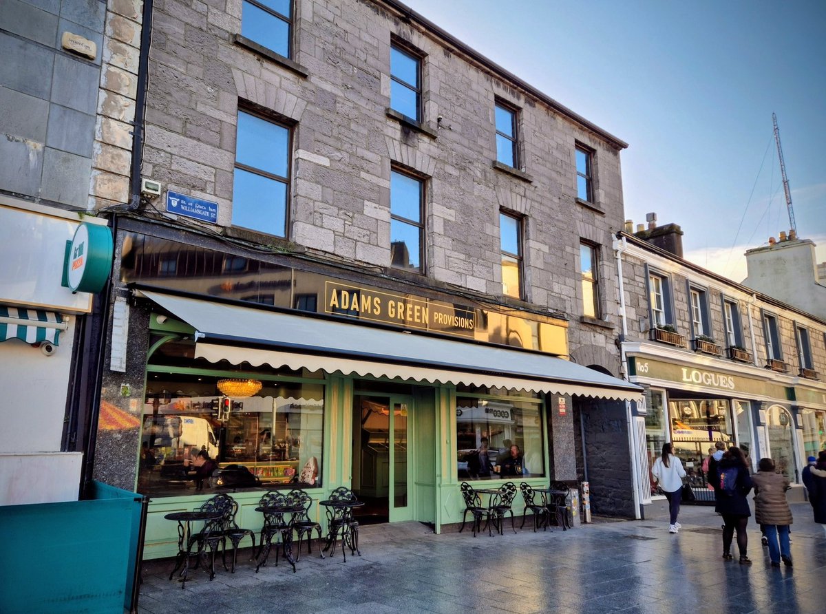 OpenInGalway's tweet photo. Adams Green Provisions coffee, cake, sandwiches and groceries - now #openIn #Galway
 https://t.co/66ifsYPbZr https://t.co/qydDCBkb3e