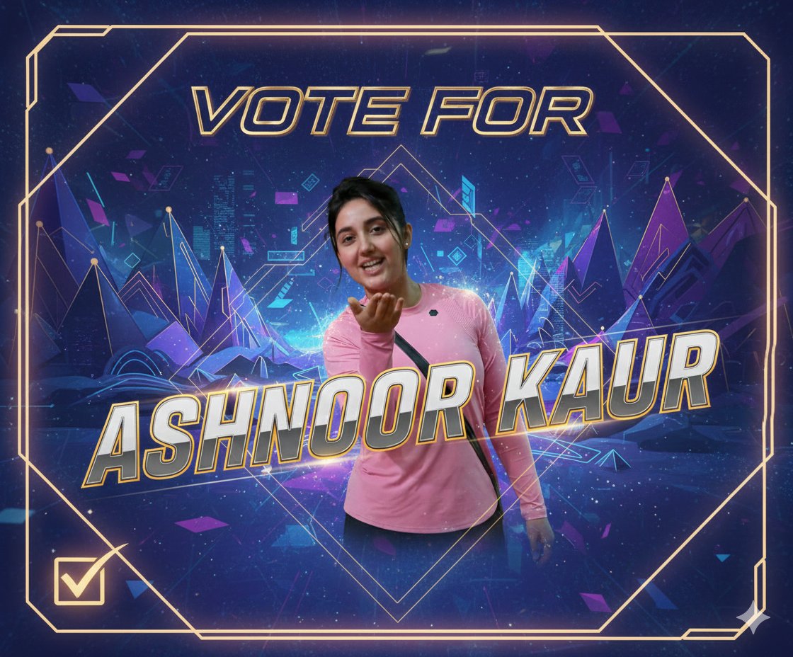 #Ashnoorians Go to the JIO HOTSTAR APP and Vote #AshnoorKaur 
Rules:-
1. 1 ID(Phone Number)=99Votes
2. You can vote daily from that same phone number
3. Make sure to vote daily from Atleast 10-20 phone numbers

#BiggBoss19 #BB19