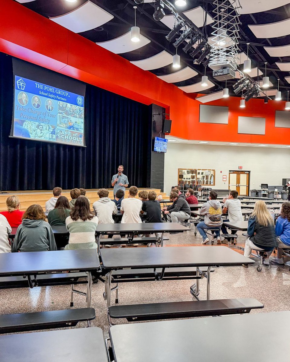 This AM: We delivered the Student Safety Course at <a href="/ArcanumAHS/">Arcanum High School</a>.
✅ 0 opt-outs
That kind of engagement is how change happens. Thank you, Arcanum-Butler Local Schools, for prioritizing your students!

#StudentSafety #SchoolTraining #ThePohlGroup