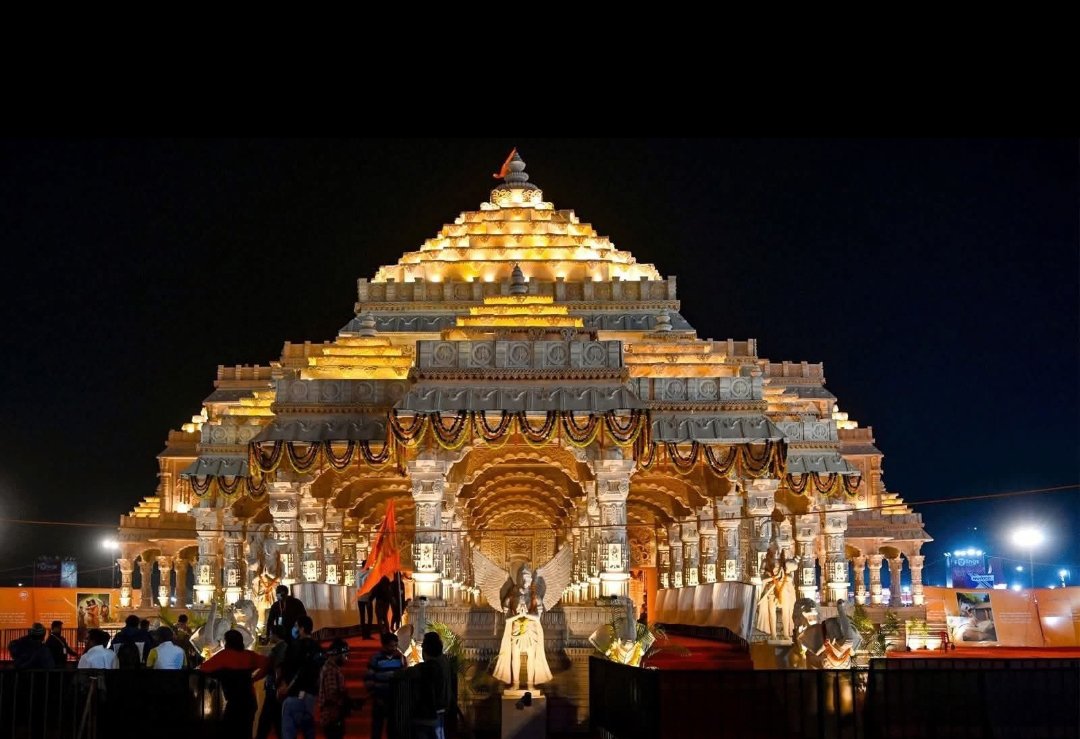 The win of Dharm over Adharm.
Jai Shree Ram 🚩