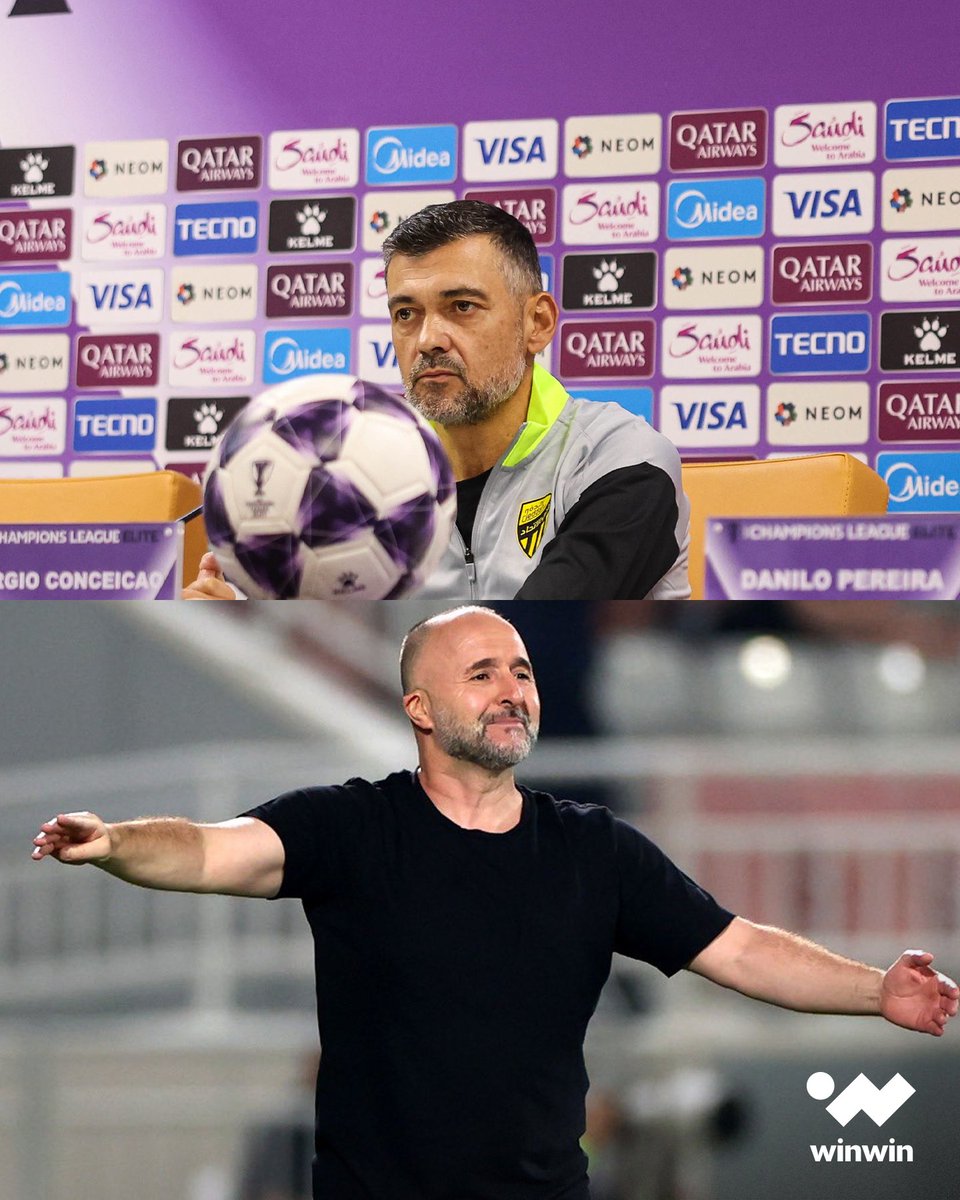 جمال بلماضي تفوق تكتيكيًا وفنيًا على كونسيساو في قمة الدحيل القطري والاتحاد السعودي ⚽🎯

برأيكم، ما سر تفوق بلماضي؟ 🤔

#الدحيل_الاتحاد | #جمال_بلماضي | #كونسيساو | #دوري_أبطال_آسيا_للنخبة