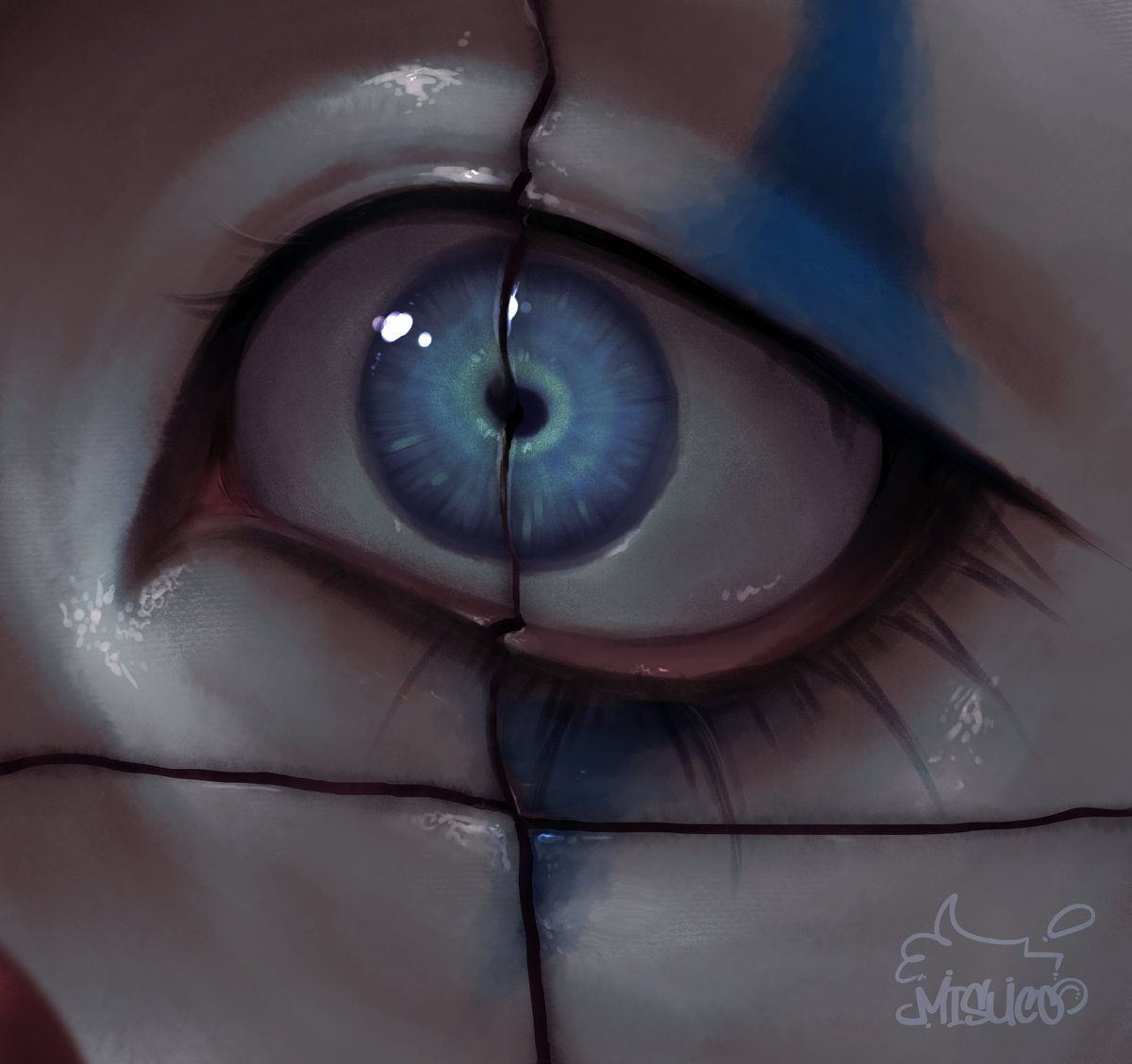 MISUCO2020's tweet image. Buggy eye! 🤡✨
#Buggy #ONEPIECE  #fanart