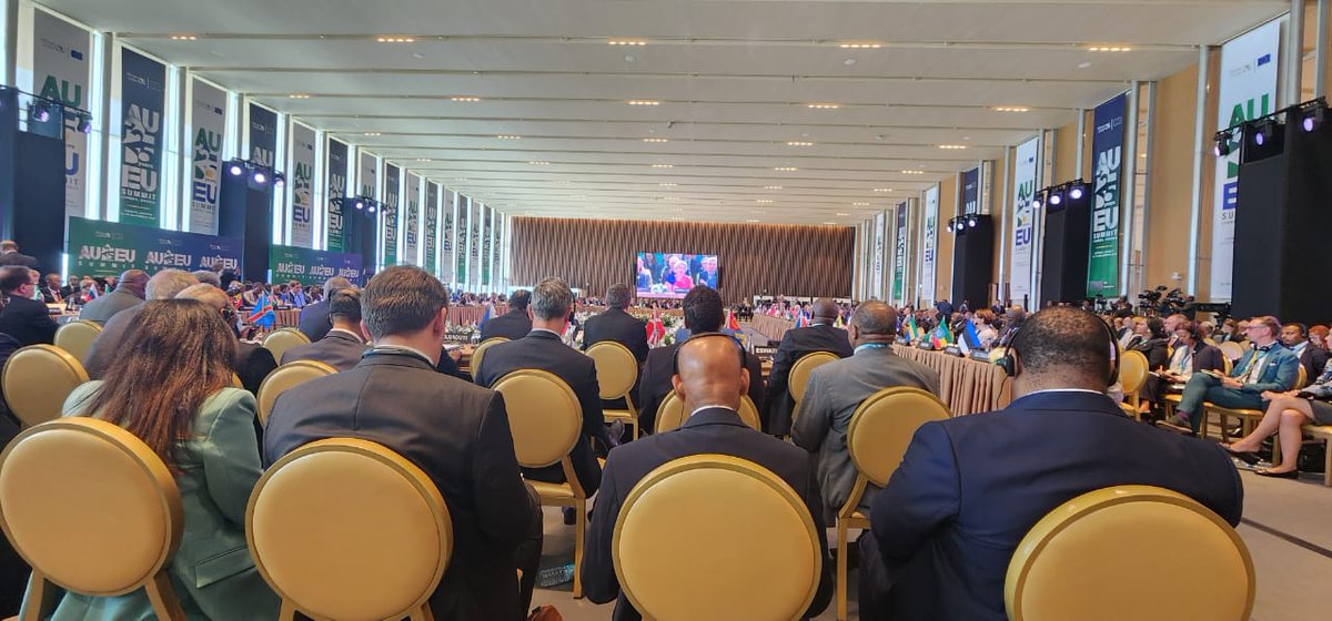 GhideonMusa's tweet image. #Eritrean delegation, led by Ambassador Saleh Omer, is participating in the 7th African Union–European Union Summit in Luanda, Angola, scheduled for 24–25 November 2025. 

This high-level gathering, themed &quot;Promoting peace and prosperity through effective multilateralism,&quot; brings…