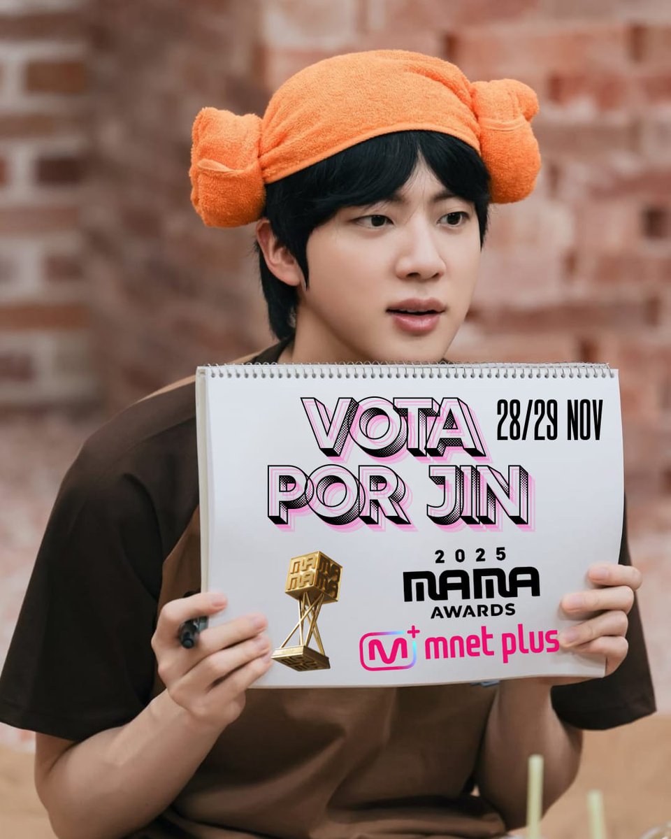kim_sara2213's tweet image. PREPARATE PARA LA VOTACIÓN EN VIVO 🚨
Ese 10% extra puede asegurar el Daesang para JIN 💜

📱 Vota así:
Mnet Plus → Live Voting → JIN → Confirmar ✔️

🗓️ 28–29 de noviembre
¡Prepárate y vota en cuanto abra! 
¡Vamos por esa victoria para Jin! 💜