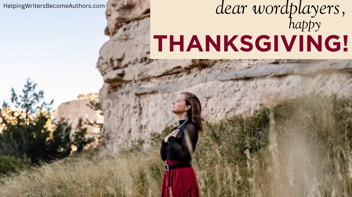 KMWeiland's tweet photo. Every year, I take a moment to write my Thanksgiving letter to Wordplayersβa reflection on gratitude, story, and the creative life we share. π
Read it here π https://t.co/Ft20Ayn2dk
#ThanksgivingReflection #AmWriting #WritersLife #CreativeJourney #GratitudePractice https://t.co/BAzorhYEkx
