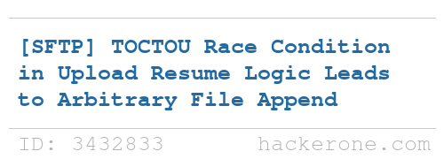disclosedh1's tweet image. curl disclosed a bug submitted by cainvsilf: hackerone.com/reports/3432833 #hackerone #bugbounty