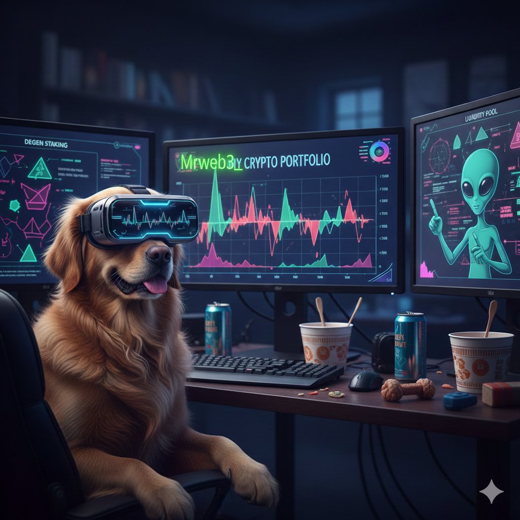 MrWeb__'s tweet image. Me, celebrating a 2% gain after holding through a year of minor market corrections. 🥲

It&apos;s not much, but it&apos;s honest work.

 We ride together! Drop a GIF below if you&apos;re still HODLing strong.

#CryptoLife #HODL #Web3Humor