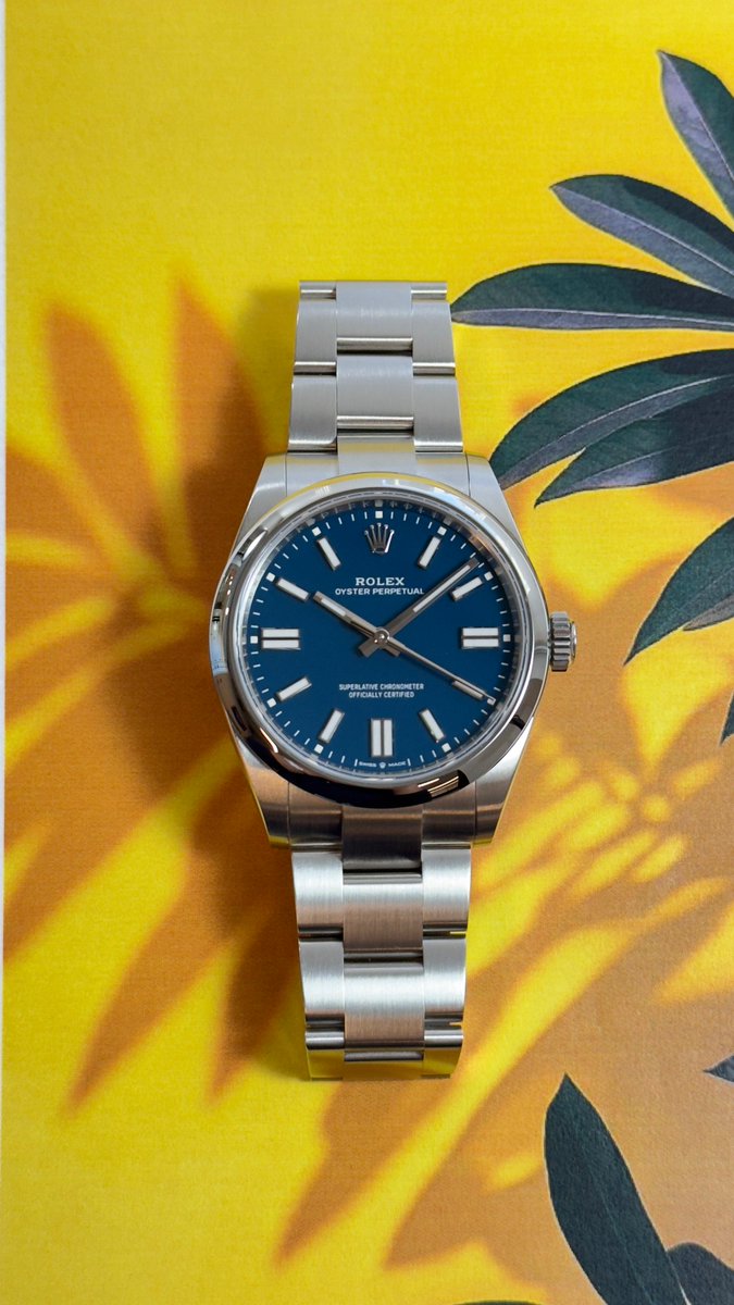 Element_iN_Time's tweet image. Monday Blues with 41mm Rolex OP No-Date Med Blue Dial

elementintime.com/products/41mm-…