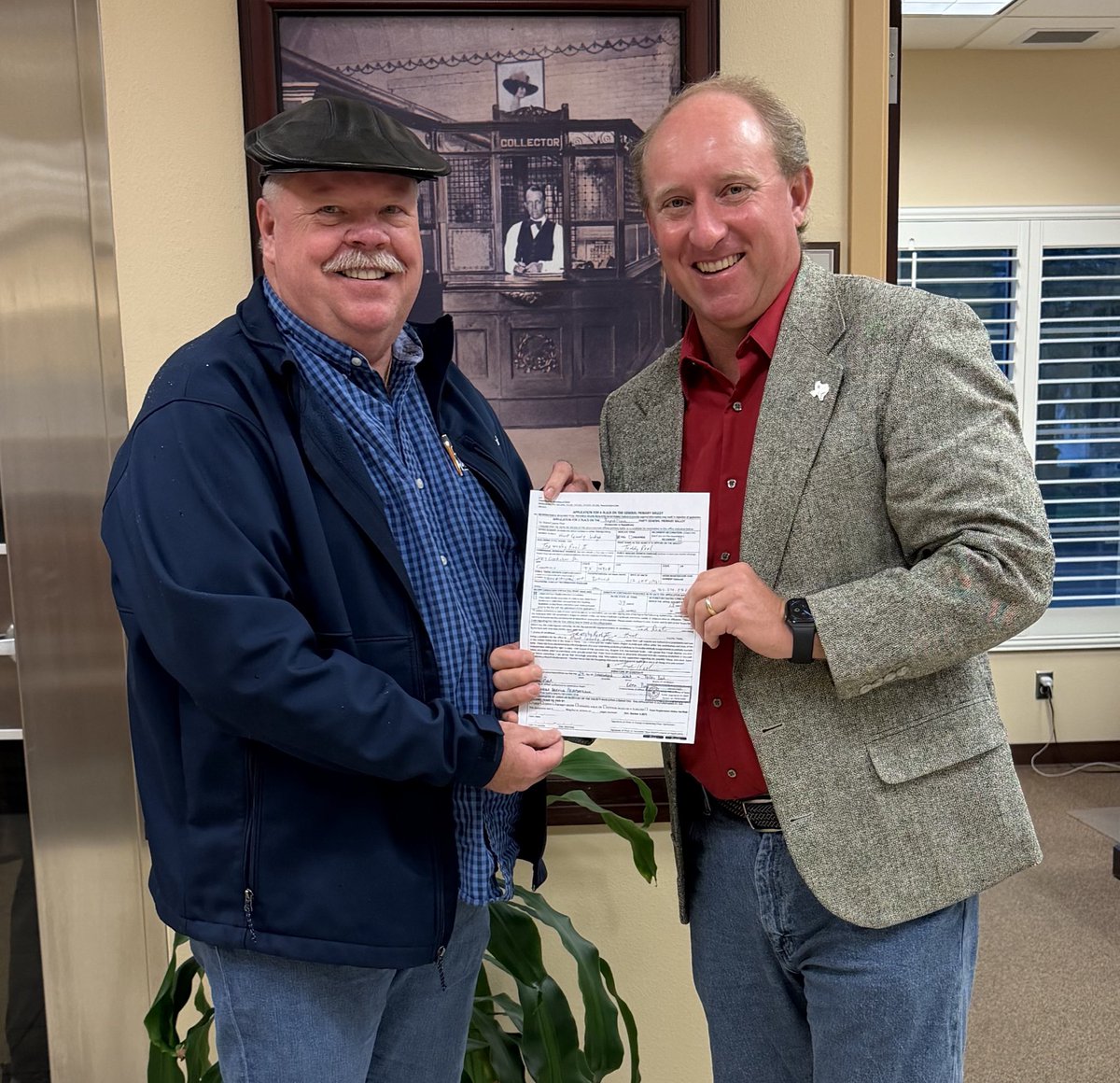 HuntCountyGOP's tweet photo. Teddy Reel has filed for Hunt County Judge in the 2026 Republican Primary https://t.co/JZ9AXIhKVs