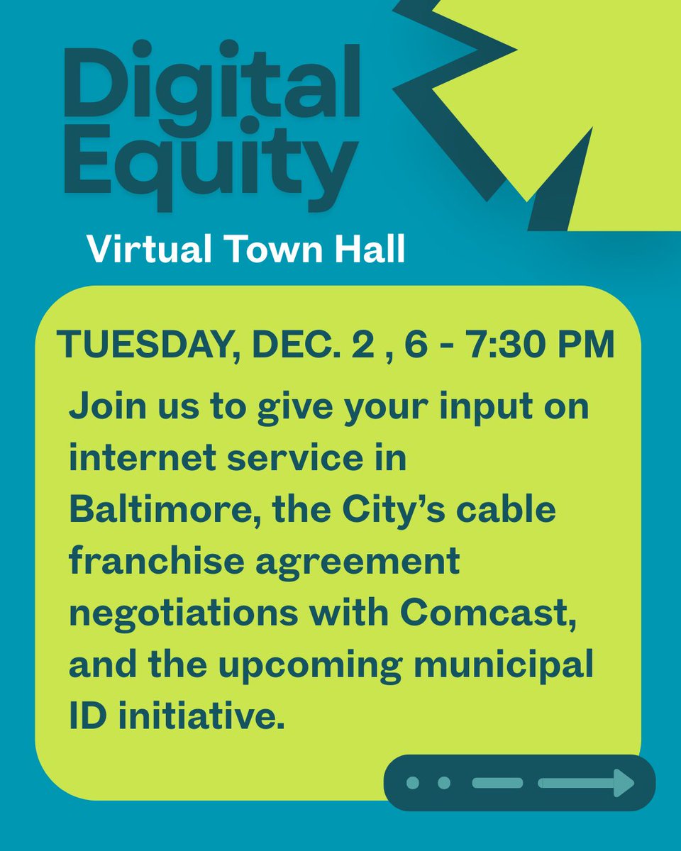 Baltimore City Office of Information & Technology tweet media