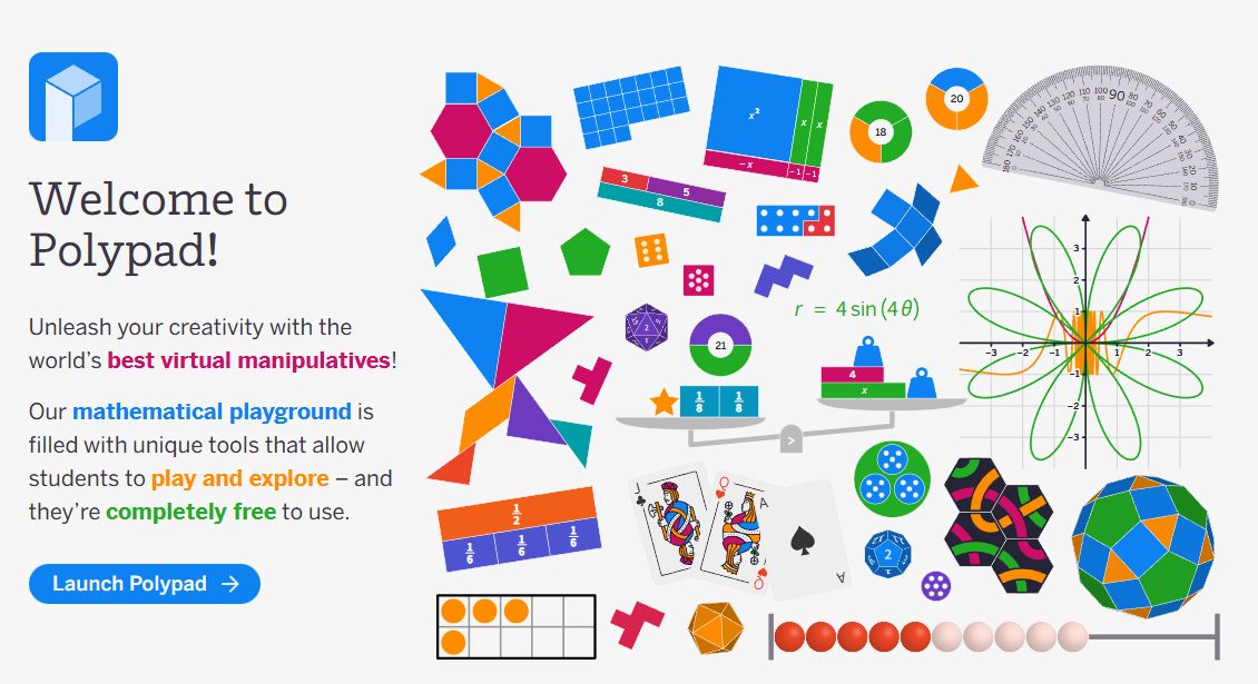 TeachNetIreland's tweet image. Amplify Polypad @MathigonOrg is an online #TeachingMaths  tool which can prove useful for pupils of all ages. The interactive nature of the interface ensures pupils can engage with maths concepts and virtual manipulatives across a host of curriculum areas. buff.ly/Fpnbgqe
